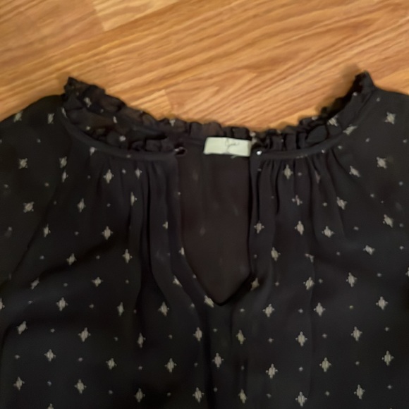 Joie Lined Silk Blouse - Picture 2 of 5